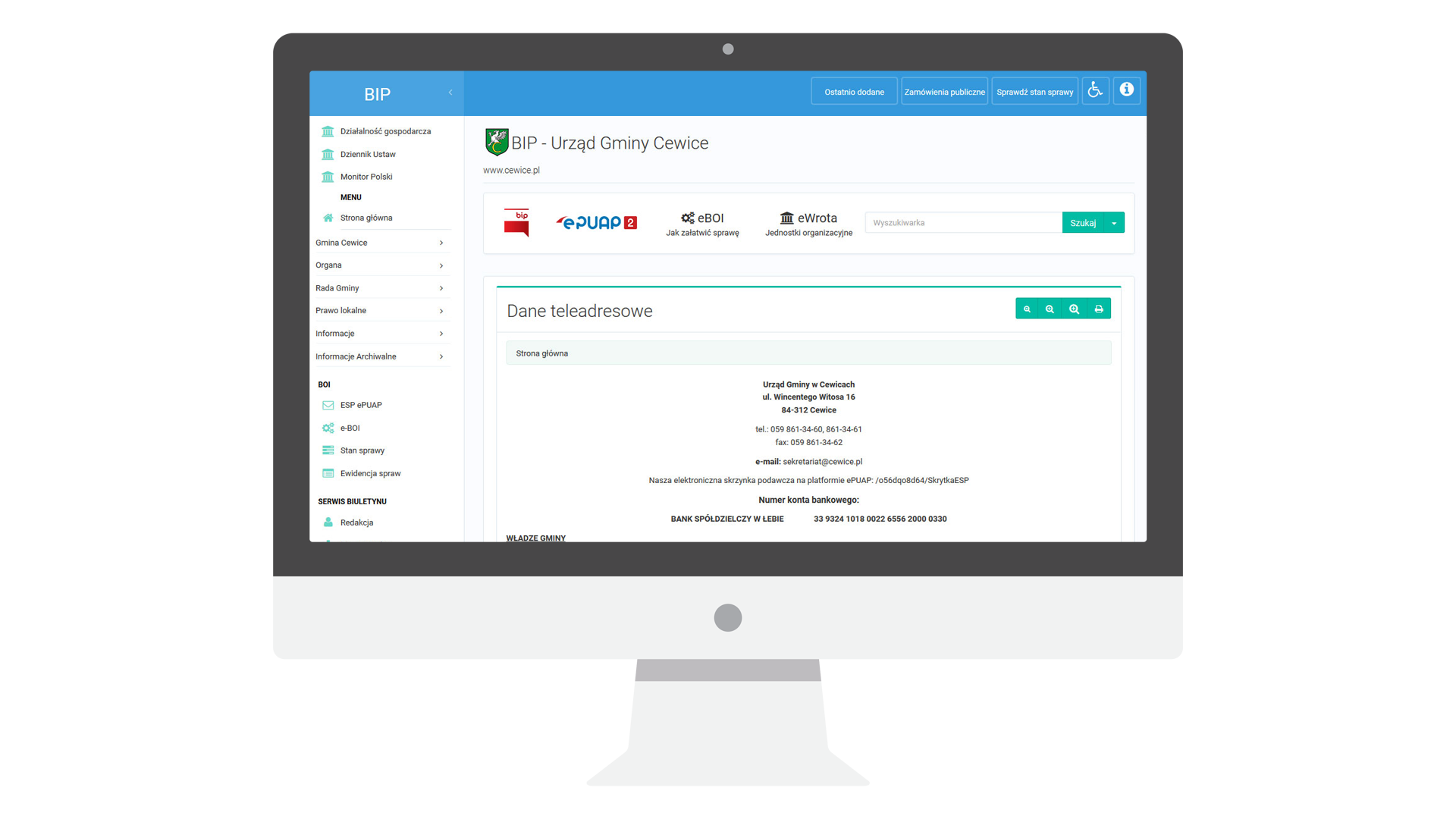 Biuletyn Informacji Publicznej