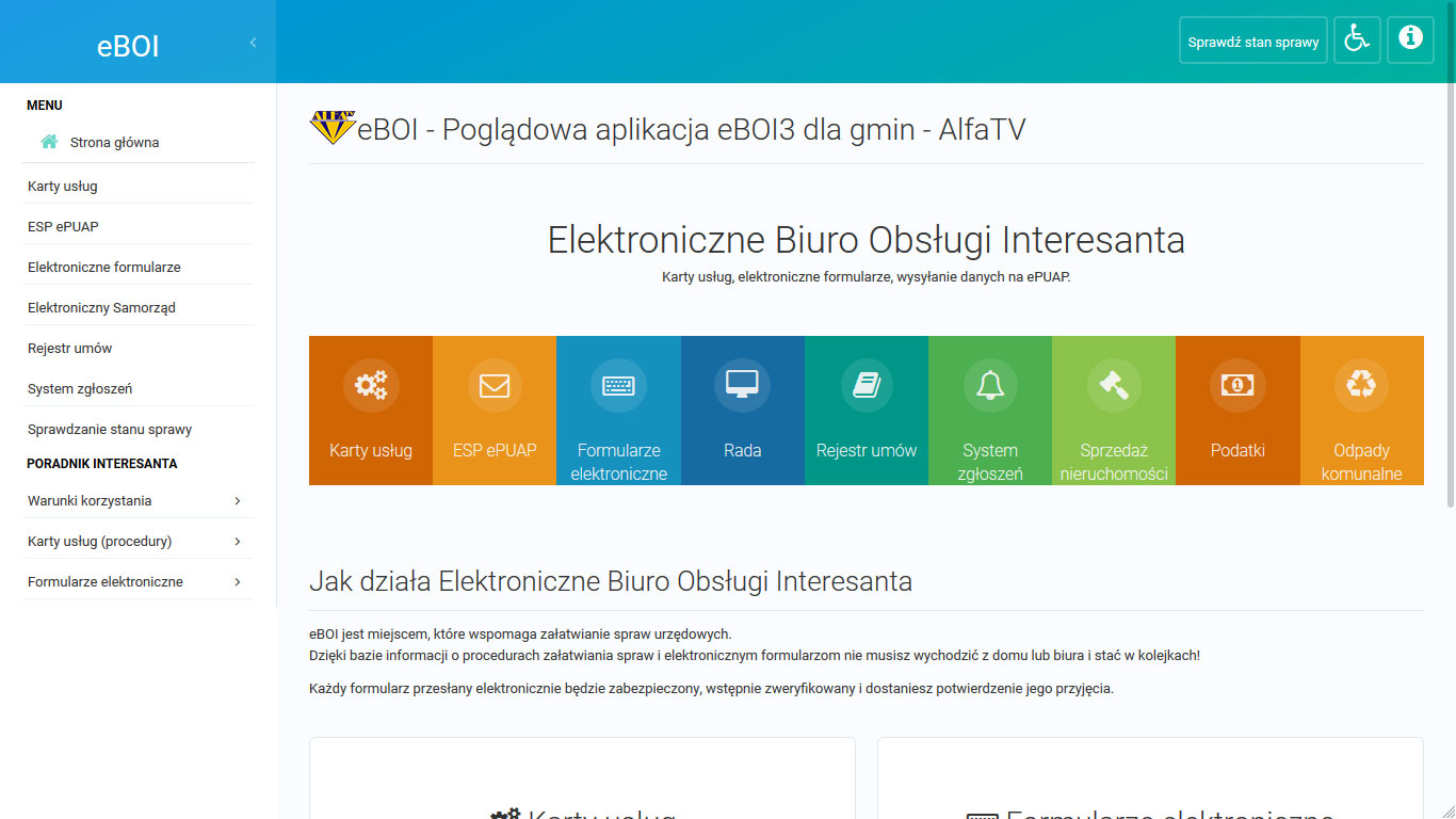 Elektroniczne Biuro Obsługi Interesanta
